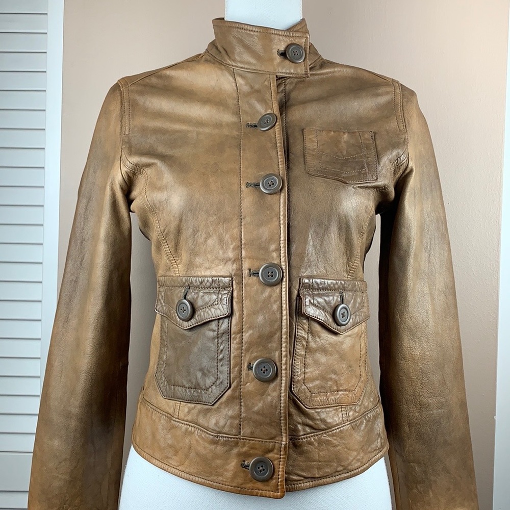 Gap Vintage Leather Jacket